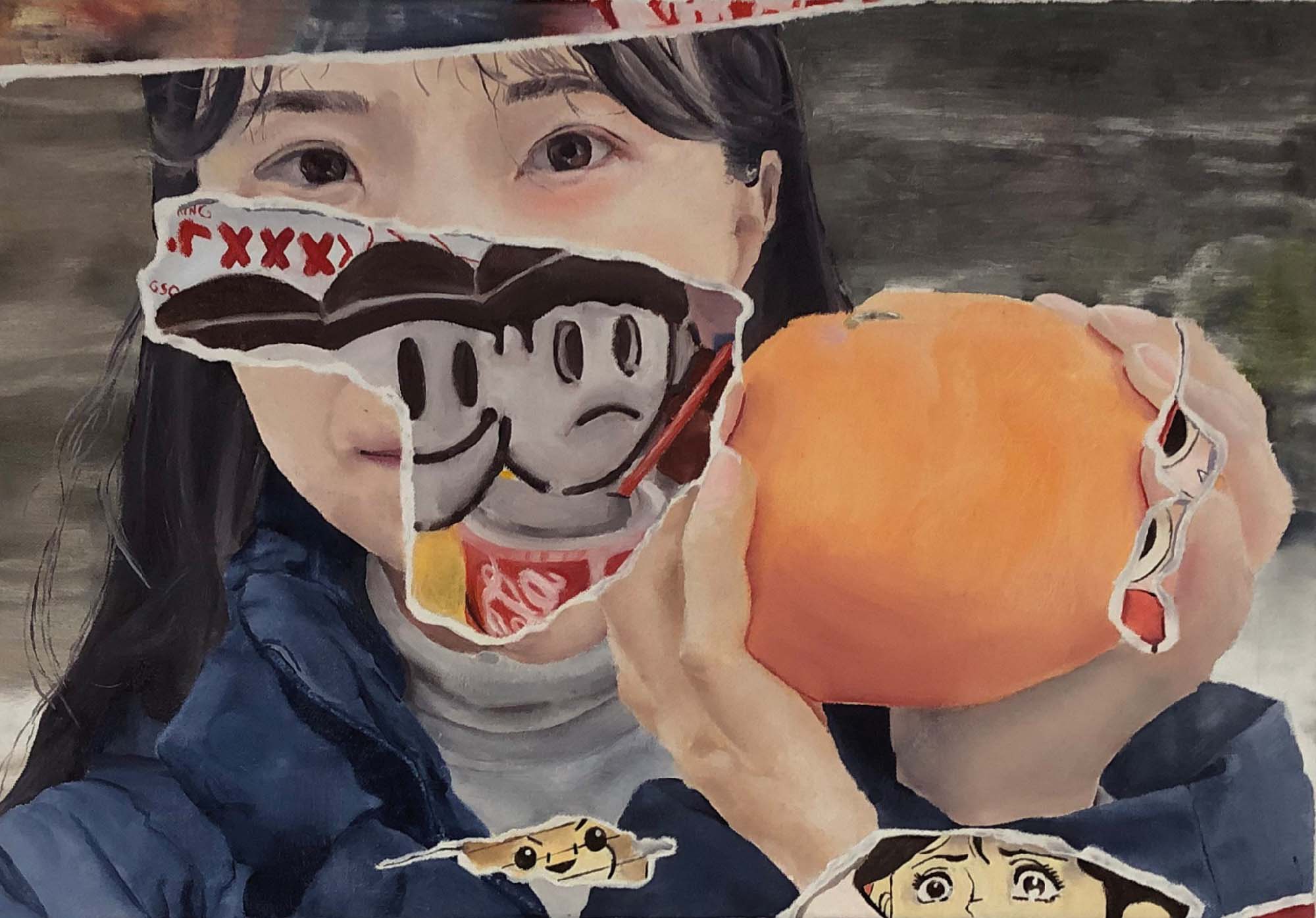 Eunji III, 2024. Oil on canvas | 73 x 54 cm.